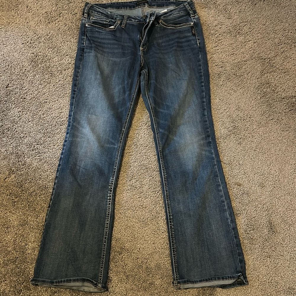 Silver Suki slim Bootcut Jeans